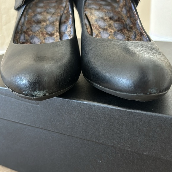 🇪🇸2xHP🇪🇸 Leather Mary Jane Heels with Velcro - Picture 7 of 13